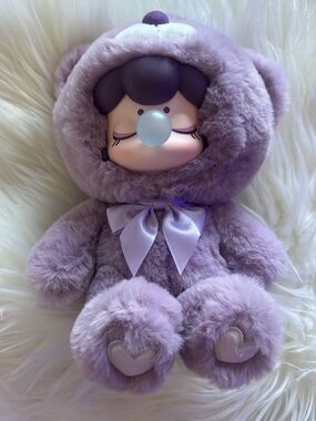 Rolife Nanci Colorful Chocolate Cutie Bear purple